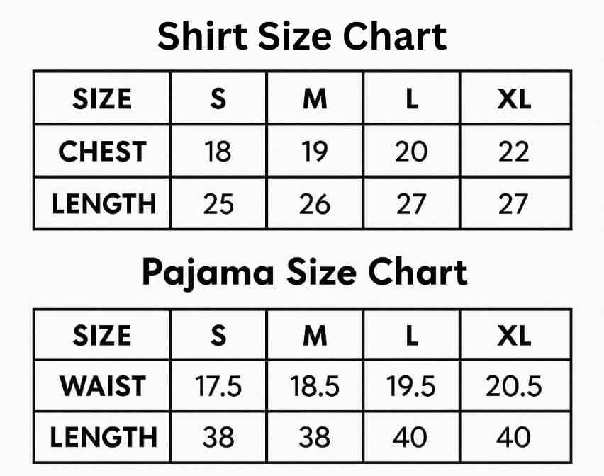 Yellow Printed Capri Night Suit