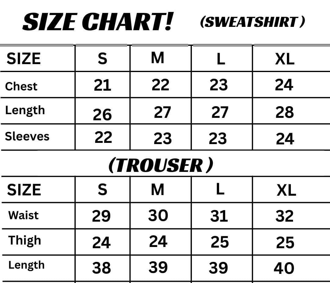 Black Tiger Printed Winter Fleece Co-ords Set