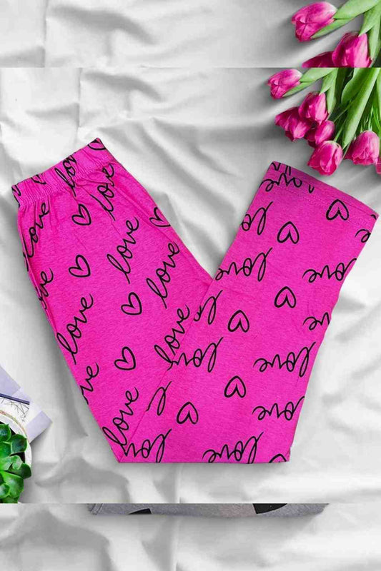 love Heart Sleeping Pajama For Women