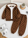 Cocoa Luxe Kids Hoodie Co-Ord Set