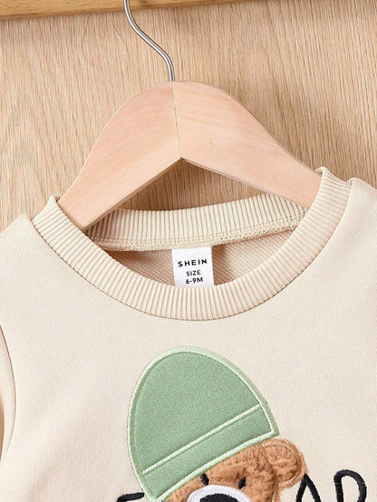 Bear Design Printed Kids Winter Suit (Each)