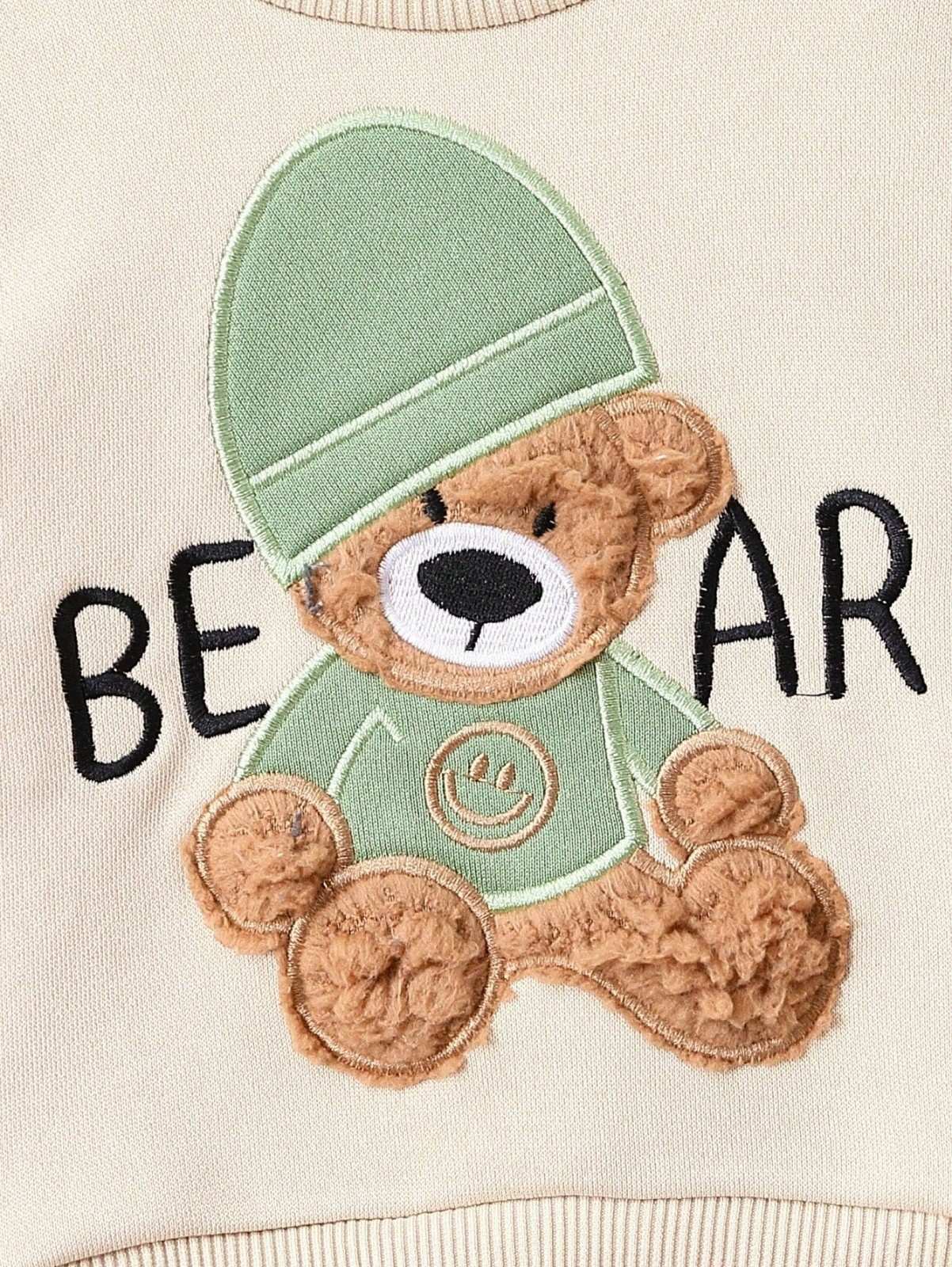 Bear Design Printed Kids Winter Suit (Each)