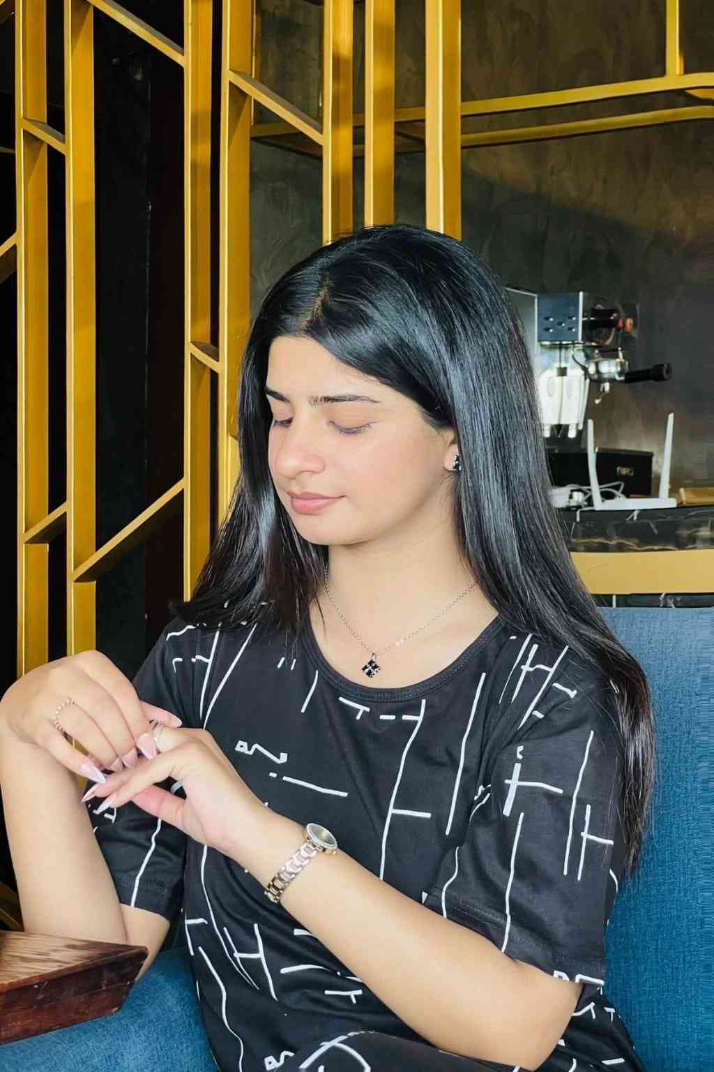 Black Capri Lining Printed Night Suit