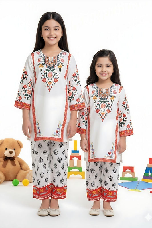 Floral Grace Swiss Co-ord Set (Each)