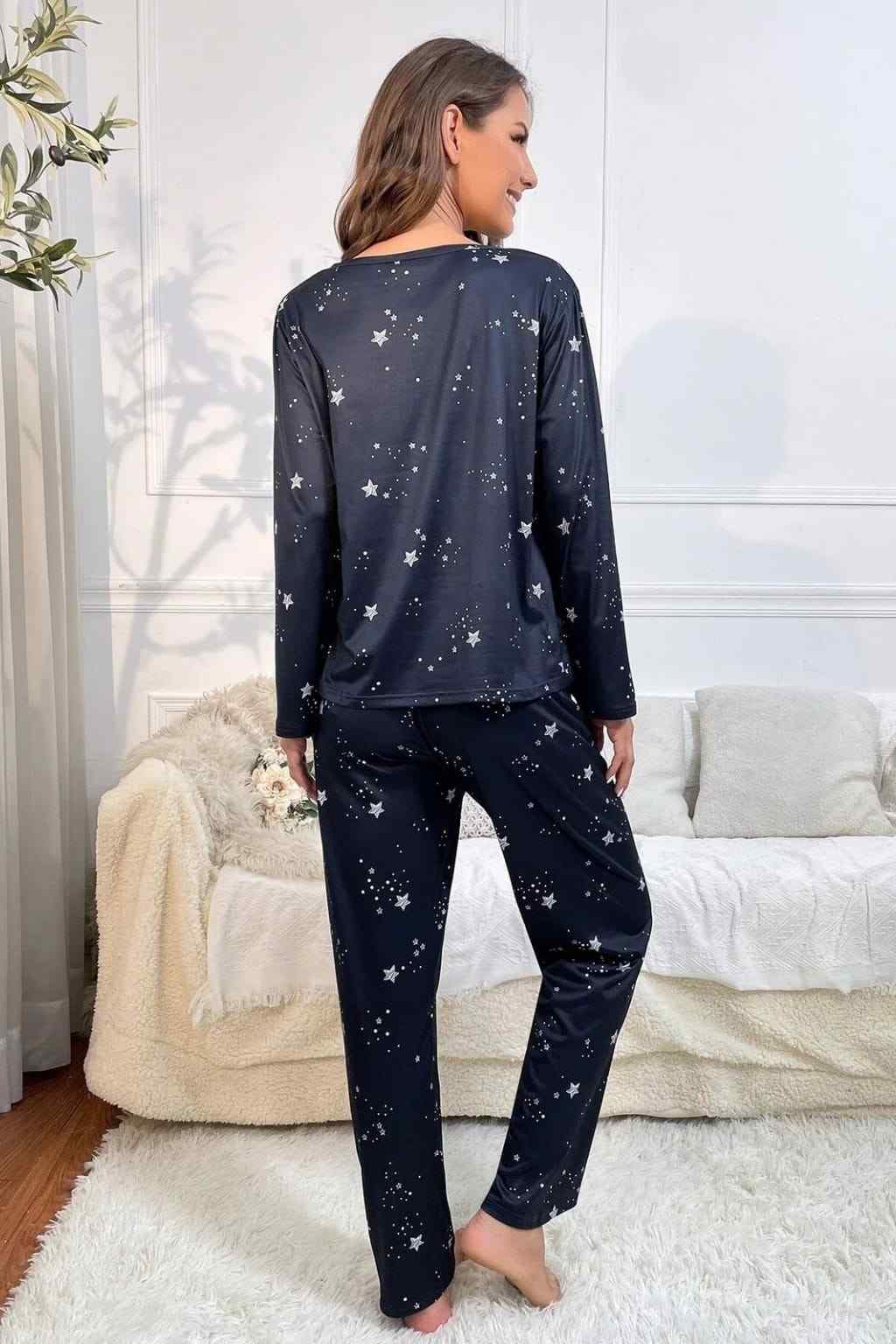 Galaxy Printed Night Suit