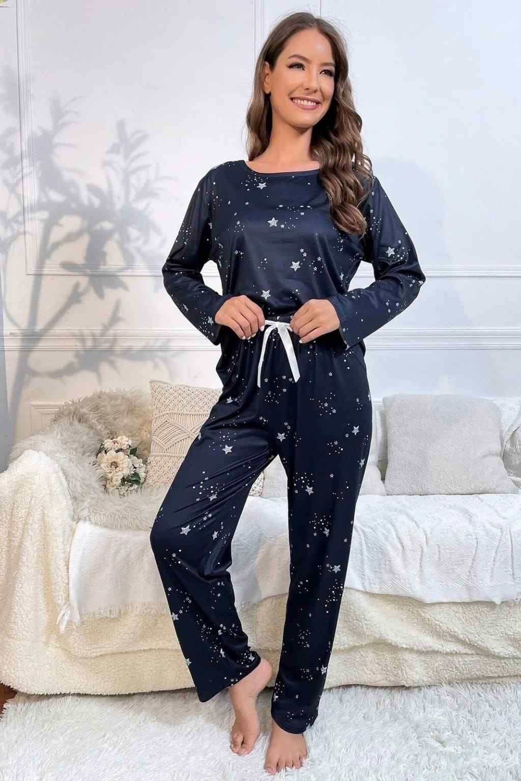 Galaxy Printed Night Suit