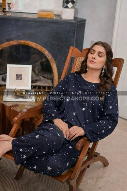 Galaxy Printed Night Suit