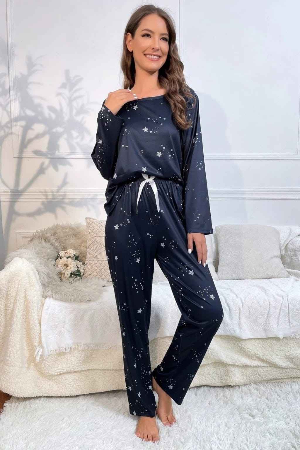 Galaxy Printed Night Suit