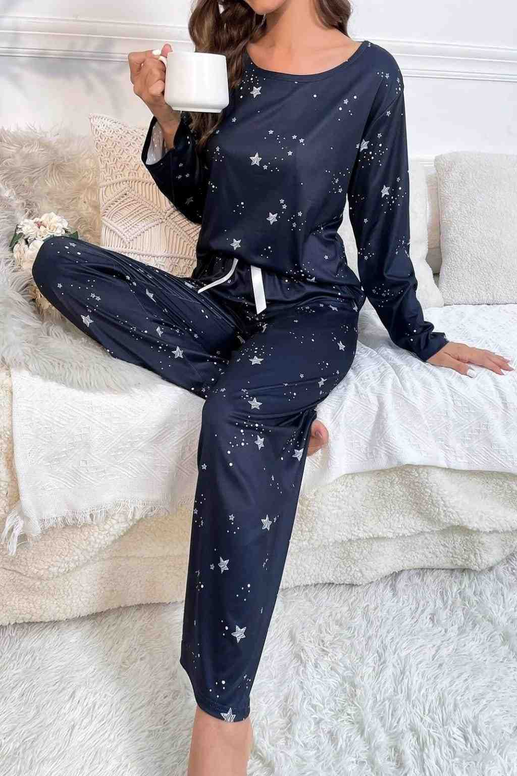 Galaxy Printed Night Suit