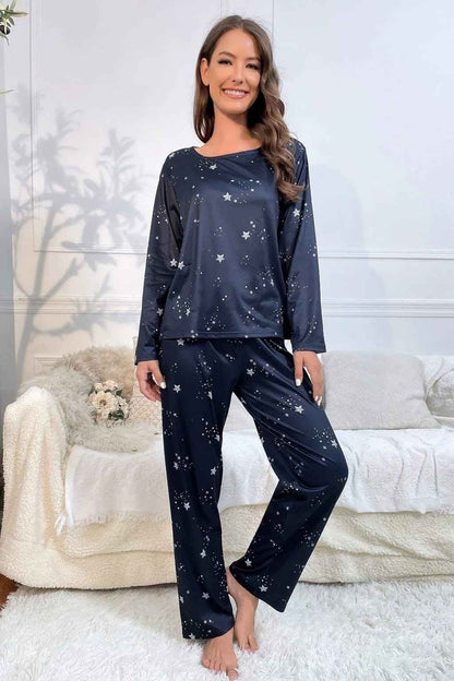Galaxy Printed Night Suit