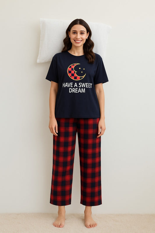 Have A Sweet Dreams Printed Night Suit