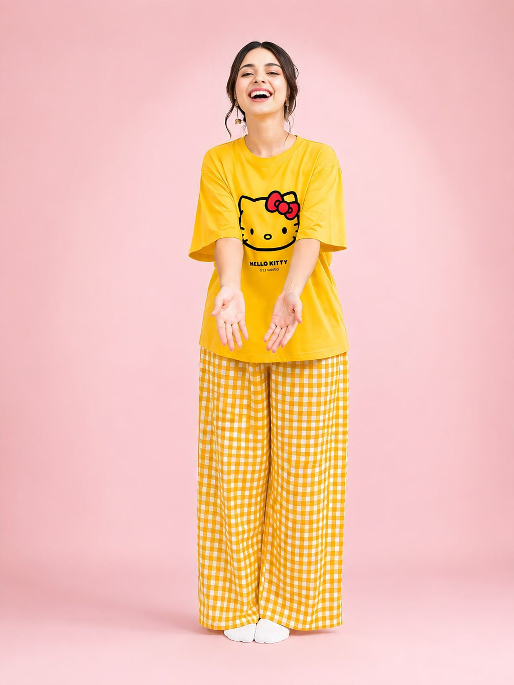 Hello Kitty Dream Yellow  PJ Set