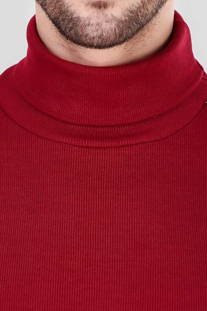 Maroon High Neck for Men's