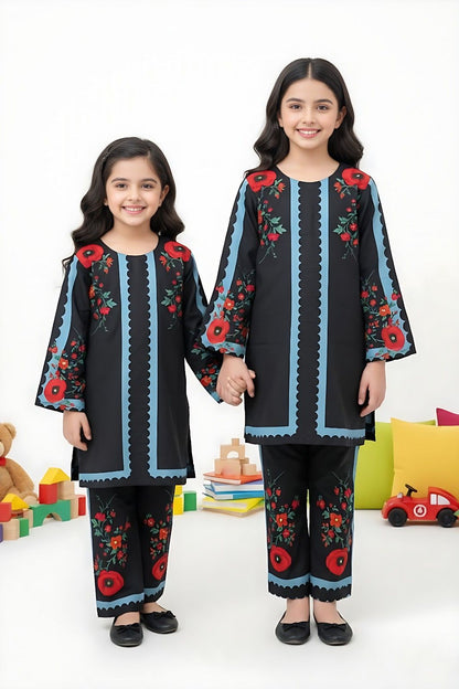 Midnight Rose Swiss Co-ord Set (Each)