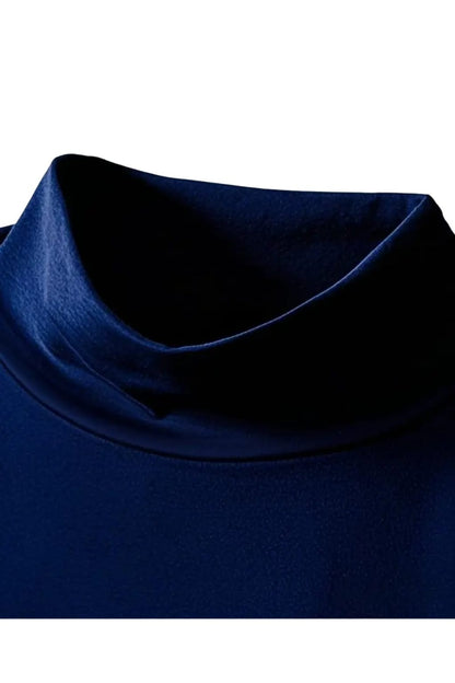 Navy Blue High Neck for Men's