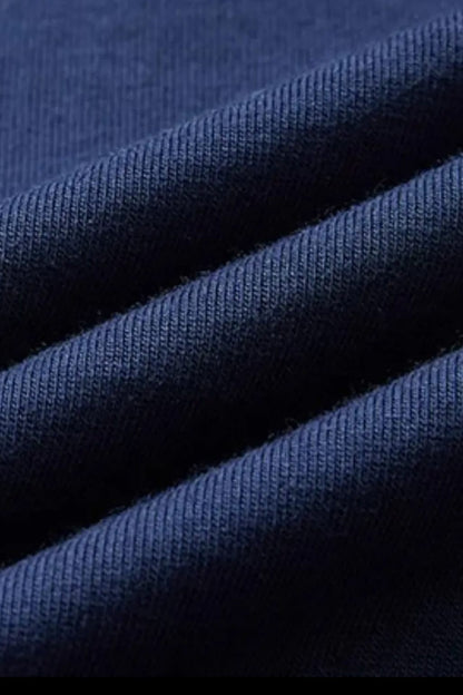 Navy Blue High Neck for Men's