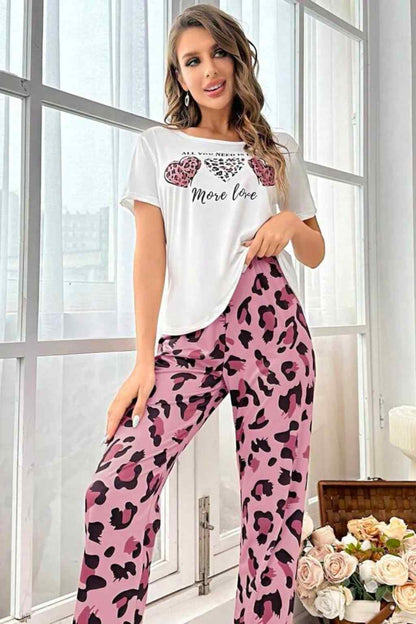 Panther Skin Printed Night Suit