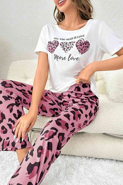 Panther Skin Printed Night Suit