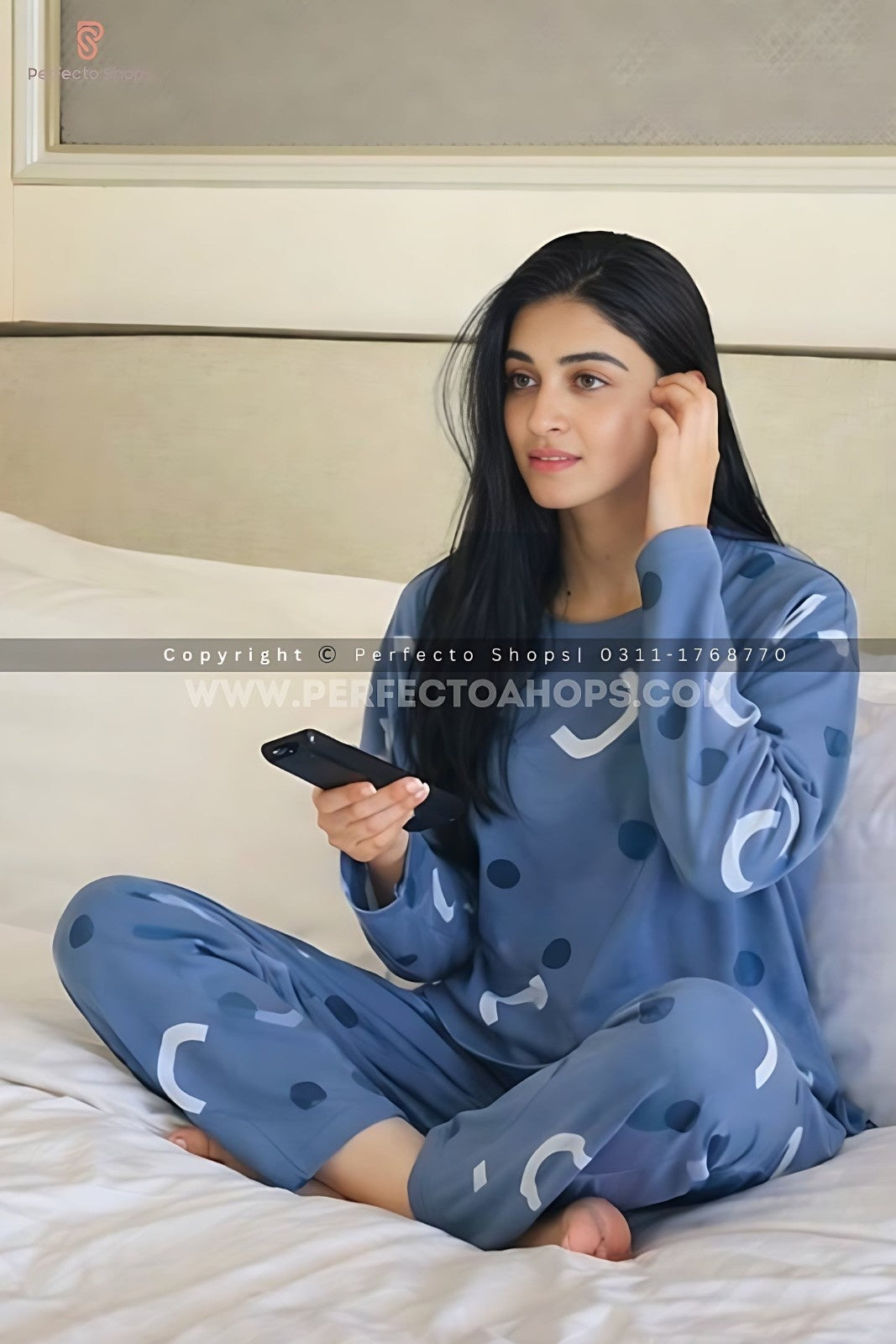 Pattern Printed Night Suit