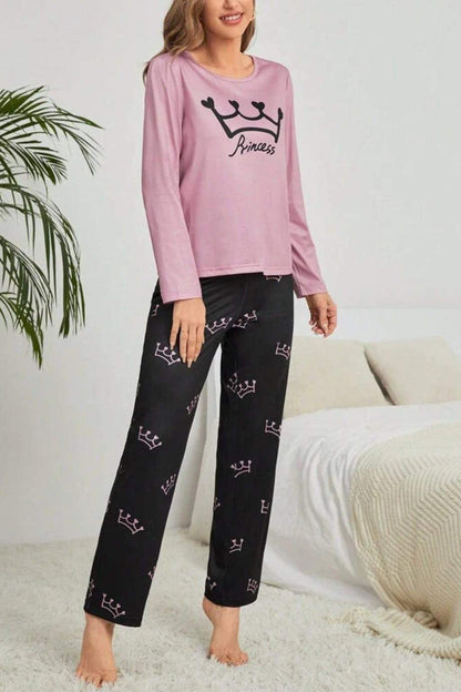 Princess Printed Night Suit