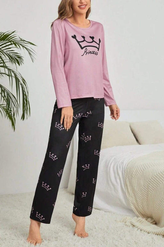 Princess Printed Night Suit