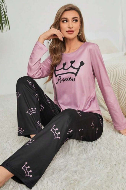 Princess Printed Night Suit