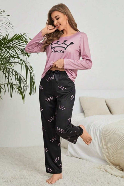 Princess Printed Night Suit