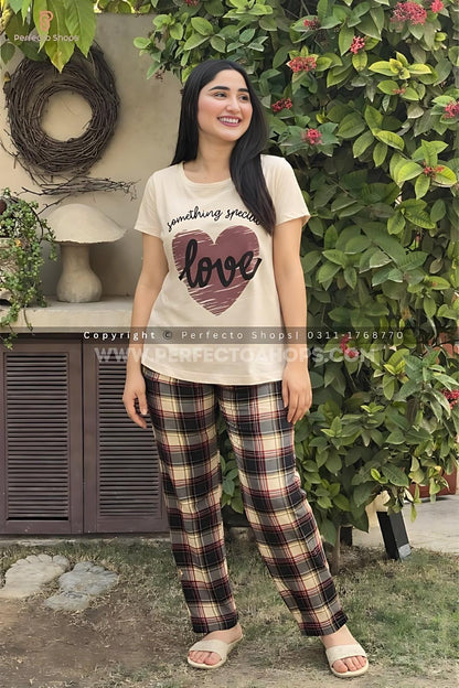 Something Special Printed Night Suit