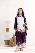 Tropical Purple Palm 2pcs - Co-ord Set