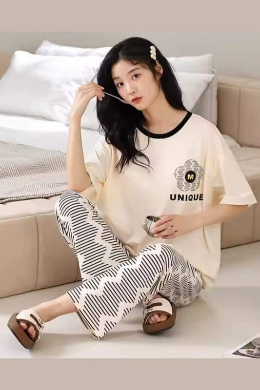 Unique Printed Night Suit