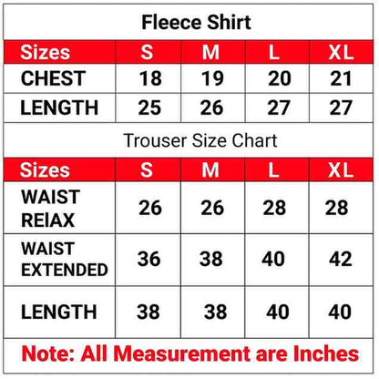 Brown Winter Flower 2 PC Co-Ord Set