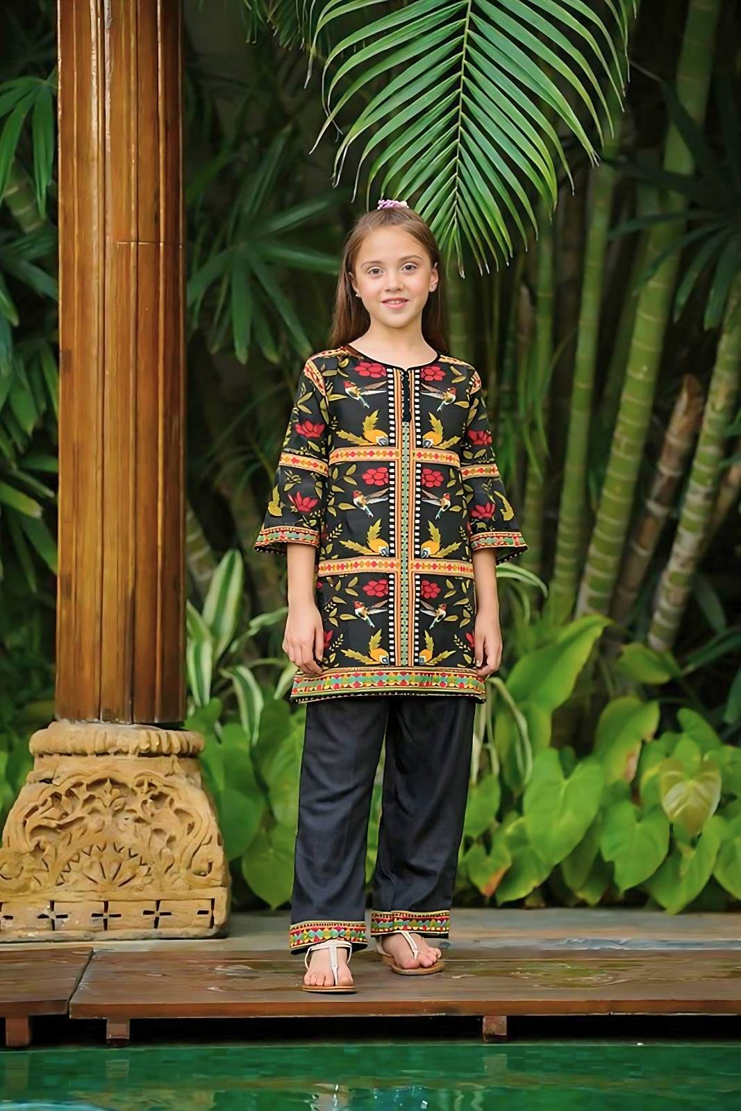 Golden Charm Co-ord Set