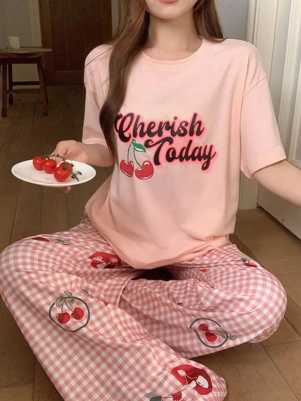 Cherish Today Printed Night Suit