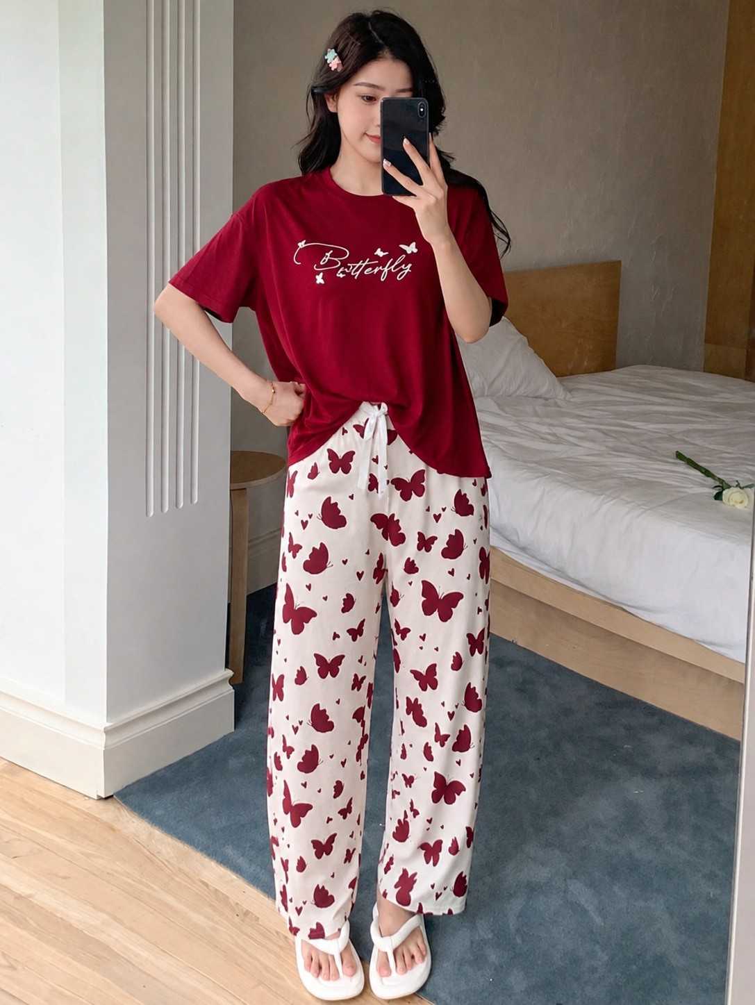 Butterfly Elegance Pj Set