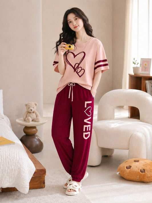 Luxe Heartbeat Cozy PJ Set