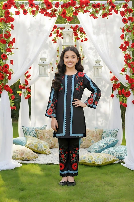 Midnight Rose Swiss Co-ord Set (Each)