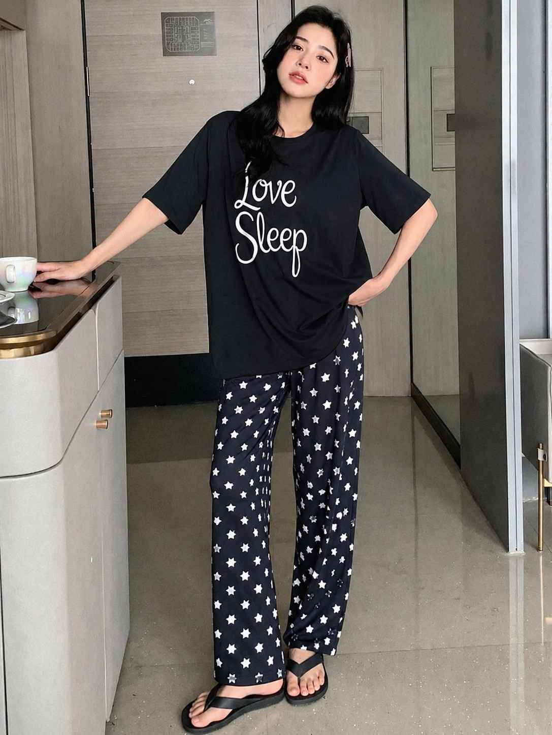 Midnight Star Love Sleep PJ Set