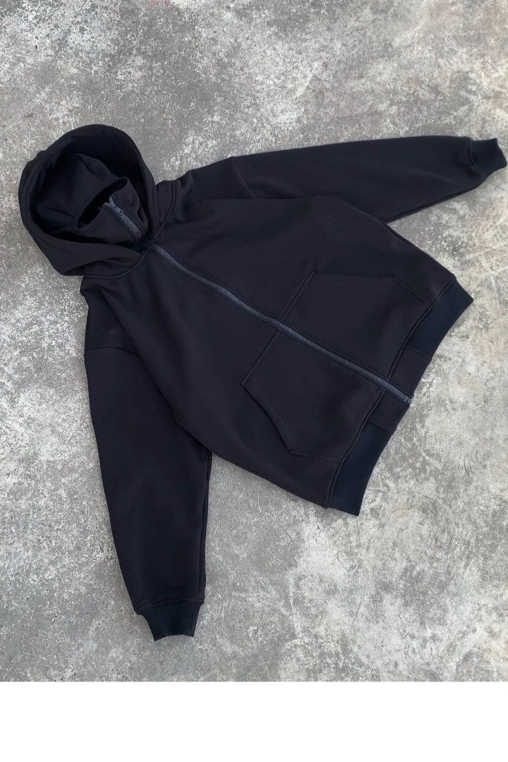 Balaclava Ninja Zipper Hoodie Jacket