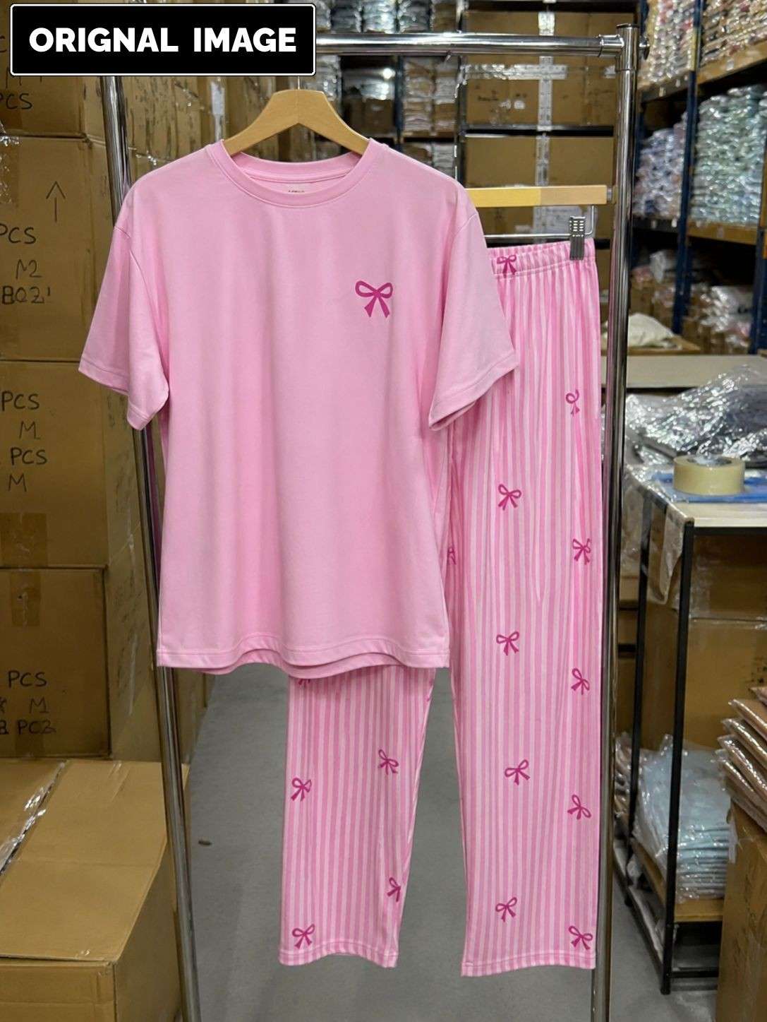 Pink Ribbon Dream PJ Set
