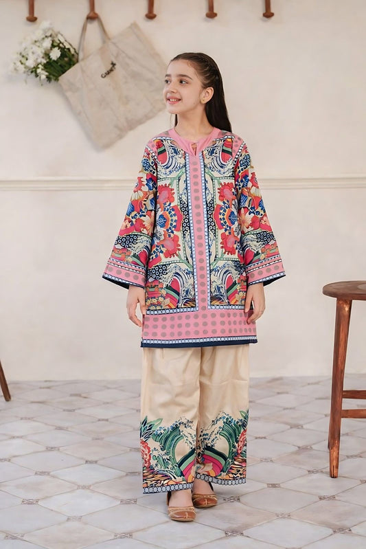 Pink Paradise Swiss Co-ord Set