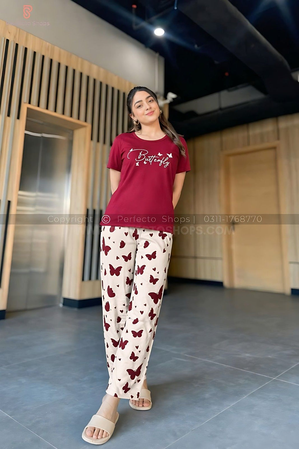 Butterfly Elegance Pj Set